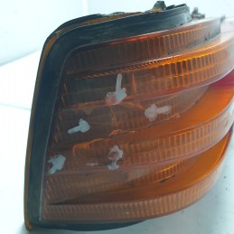 1238204964 faro fanale stop Mercedes W123 1976-85 posteriore SX con gemma freccia scheggiata due supporti danneggiati