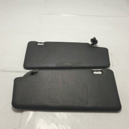 Coppia alette pantine parasole SX DX Autobianchi Y10 MK2 1992-95 nere