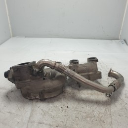 8200512434 collettore aspirazione con corpo farfallato Renault Laguna MK3 KT0/1 1.5 DCI 2007-15