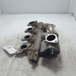 8200512434 collettore aspirazione con corpo farfallato Renault Laguna MK3 KT0/1 1.5 DCI 2007-15
