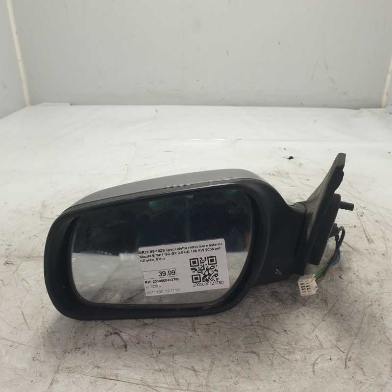 GR2F-69-18ZB specchietto retrovisore esterno Mazda 6 MK1 GG GY 2.0 CD 105 KW 2006 ant SX elett. 5 pin