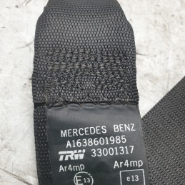 A1638601985 Cintura di sicurezza post sx Mercedes classe M ML 270 W163 1999-05
