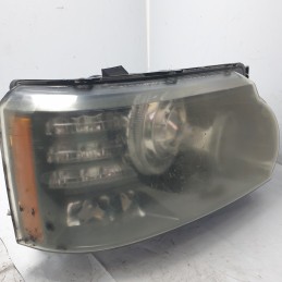 LR142586 faro fanale proiettore Range Rover L322 3.6 TD V8 2010 ant DX destro xenon con centraline un gancio danneggiato