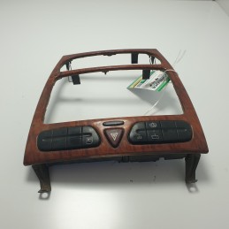 2038219279 cover cornice pulsantiera interruttori Mercedes W203 Classe C 2001-04 radica