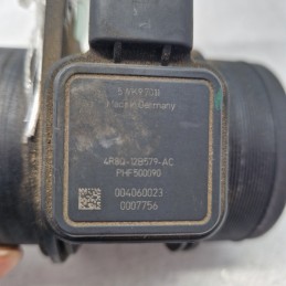 4R8Q12B579AC Debimetro misuratore massa d'aria 4pin Range Rover L322 3.6 TD V8 2010 automat.