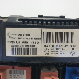 96573326YW centralina comandi clima A/C Peugeot 407 6D 2005-10