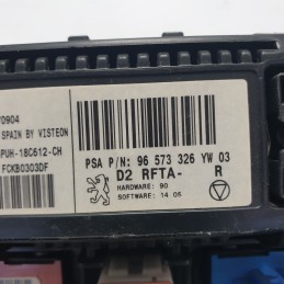 96573326YW centralina comandi clima A/C Peugeot 407 6D 2005-10