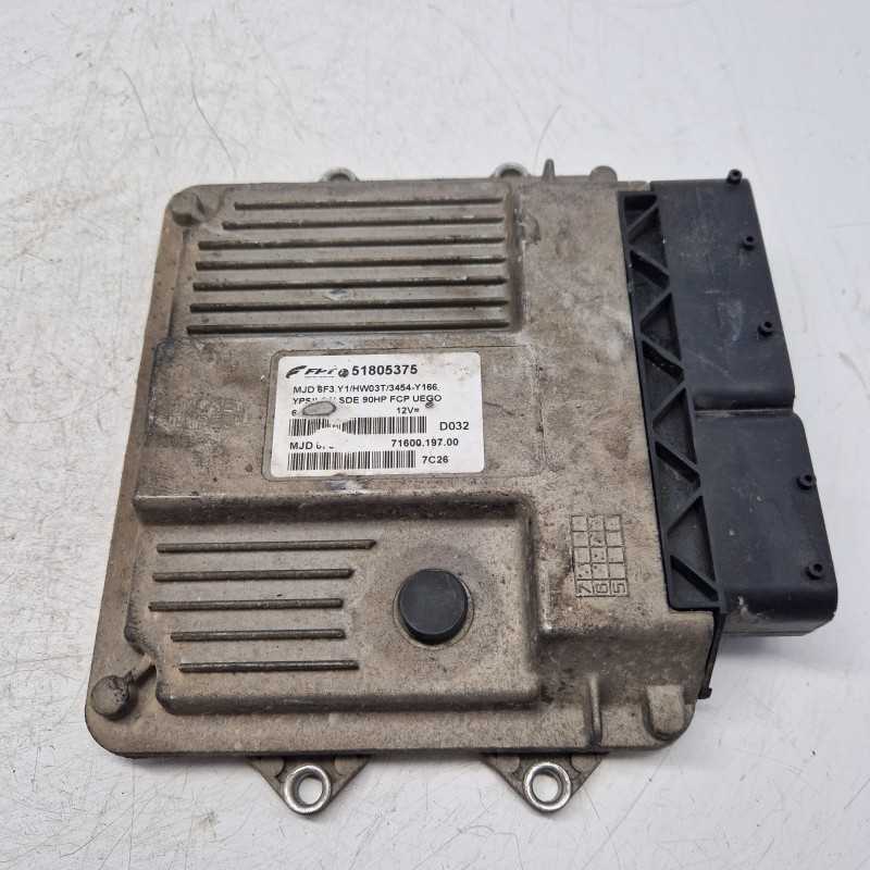 51805375 Centralina ecu motore Lancia Ypsilon 843 1.3mtj 2003 MJD6F3.Y1