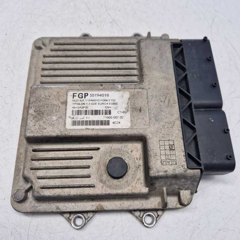 55194016 Centralina ecu motore Lancia Ypsilon 843 1.3mtj 188A9000 2003 MJD6JFY1
