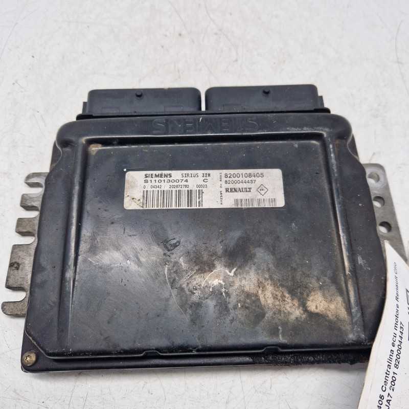 8200108405 Centralina ecu motore Renault Clio II 1.4B K4JA7 2001 8200044437