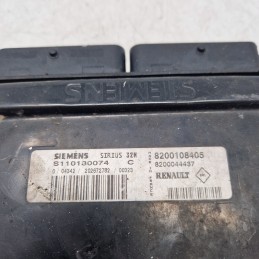 8200108405 Centralina ecu motore Renault Clio II 1.4B K4JA7 2001 8200044437