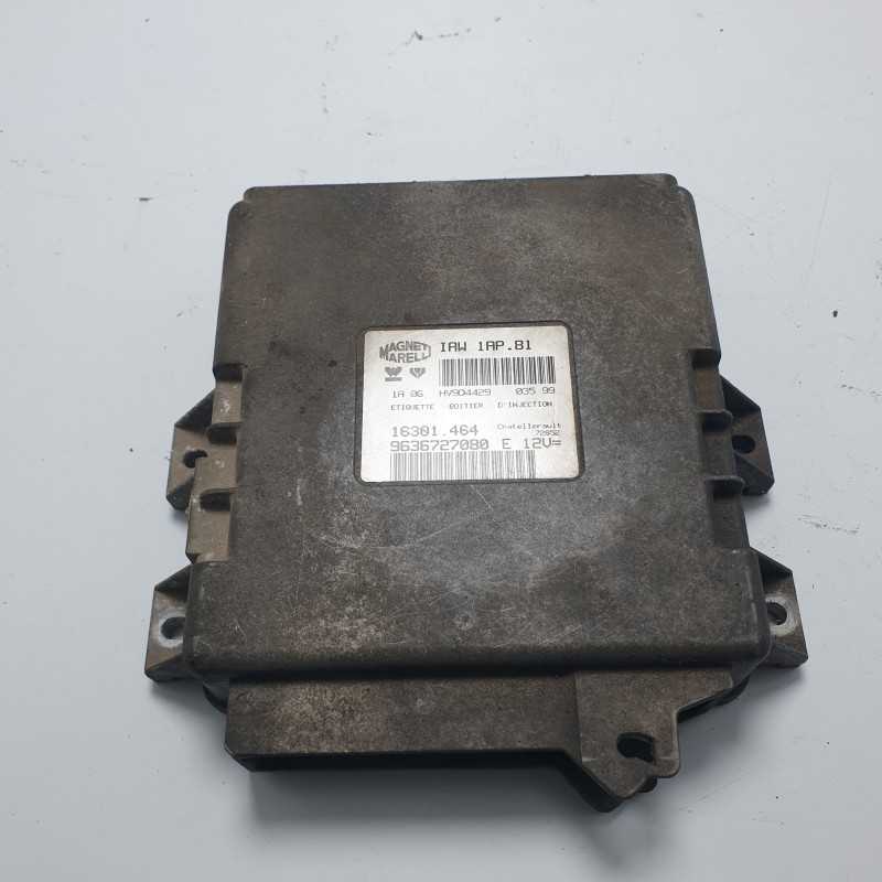 9636727080 Centralina ecu motore Peugeot 206 1.4 benz KFX 1999 IAW1AP.81