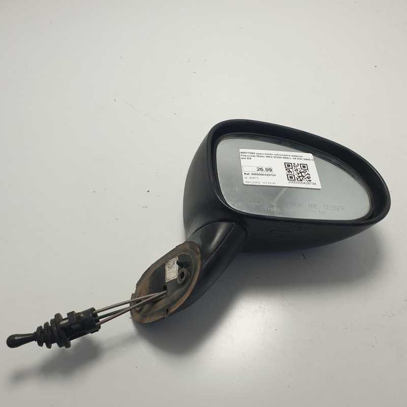 95077082 specchieto retrovisore esterno Chevrolet Matiz MK2 M200 800cc 38 KW 2005-10 ant DX