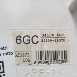 341006GC Quadro strumenti contachilometri Suzuki Ignis II MH 1.3 DDIS 2005 1 gancio rotto