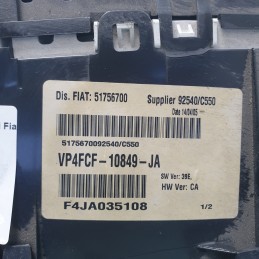 51756700 Quadro strumenti contachilometri Fiat Stilo SW 192 1.9 2005 VP4FCF-10849-JA
