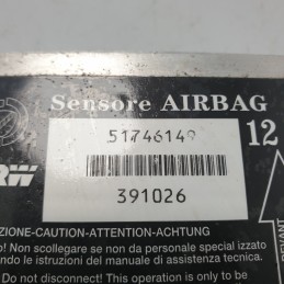 51746149 Centralina airbag Fiat Croma 194 1.9mtj 2005-11