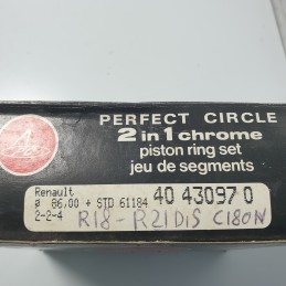 800023410000 serie x4 fasce elastiche pistoni Renault R18 R20 R21 R25 Trafic 2.1 D 1978-92