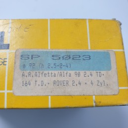 SP5023 serie x1 fasce elastiche pistone Alfa Romeo Alfetta 116 Alfa 90 164 2.4 TD Rover 2400