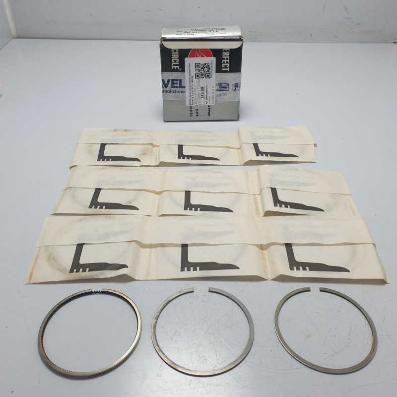 6130081 serie x4 fasce elastiche pistoni Ford Transit E T V 2.5 D TD 1983-00