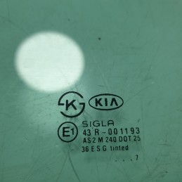 0K07773661 Vetro fisso triangolare porta post sx Kia Sportage I 1997-03
