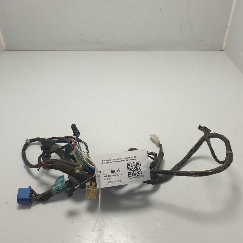 82720-06050 cablaggio cavi elettrici portiera ant DX SsangYong Korando MK2 KJ 1996-06