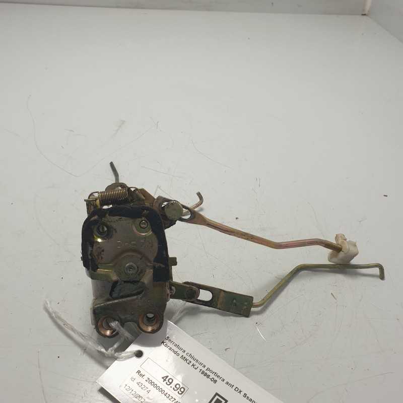 Serratura chiusura portiera ant DX SsangYong Korando MK2 KJ 1996-06