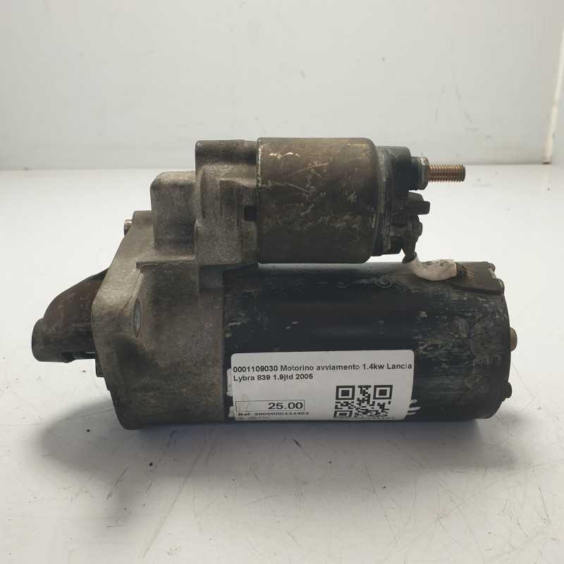 0001109030 Motorino avviamento 1.4kw Lancia Lybra 839 1.9jtd 2005