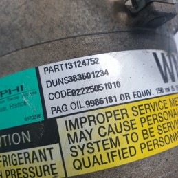 13124752 compressore clima A/C Opel Astra H GTC 1.9 CDTI 88 KW 2004-12