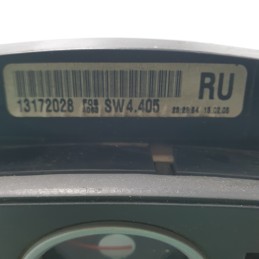 13172028 quadro strumenti contachilometri Opel Astra H GTC 1.9 CDTI 88 KW 2004-12