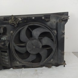 1330W2 Kit radiatore intercooler condensatore elettroventola Citroen C4 Coupè 1.6 hdi 2007 1253A9 6455EV 384G4