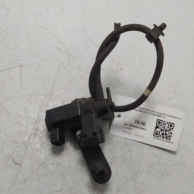 55203202 Elettrovalvola convertitore pressione turbo Fiat 500 312 1.3 mtj 2007-14