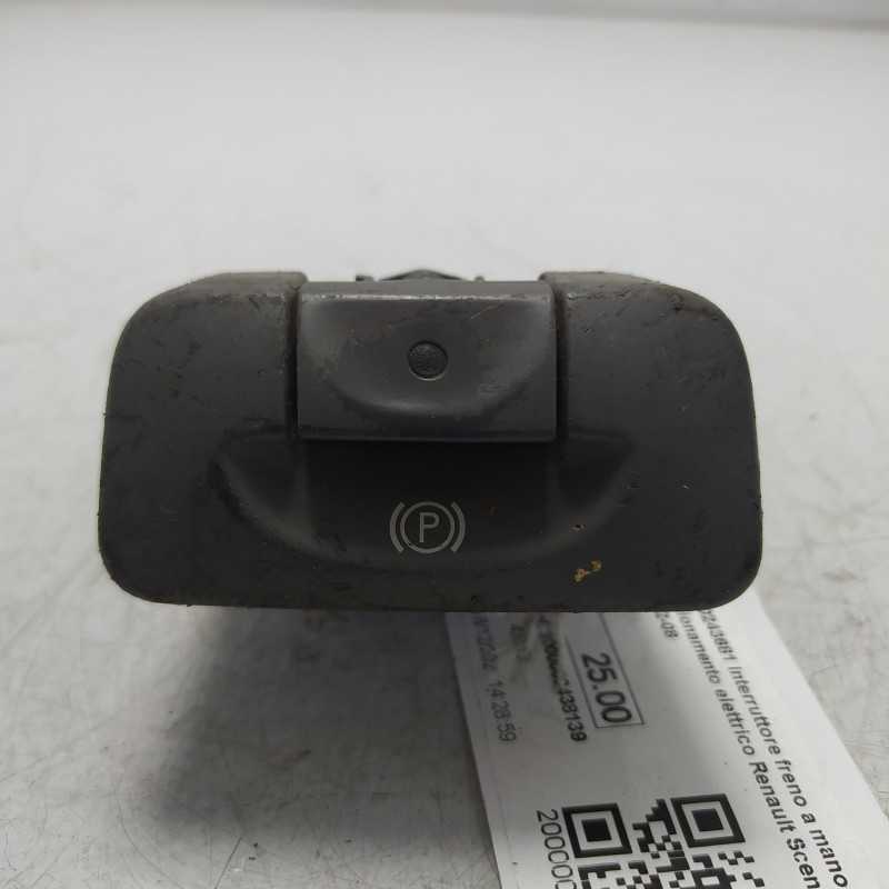 8200243681 Interruttore freno a mano di stazionamento elettrico Renault Scenic II 2002-08