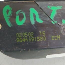 9646091580 Serratura chiusura portellone post Citroen C3 I 2002-09 3 PIN