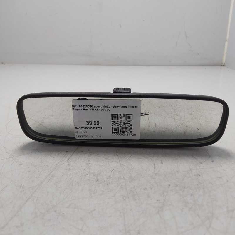 8781012260B0 specchietto retrovisore interno Toyota Rav 4 MK1 1994-00
