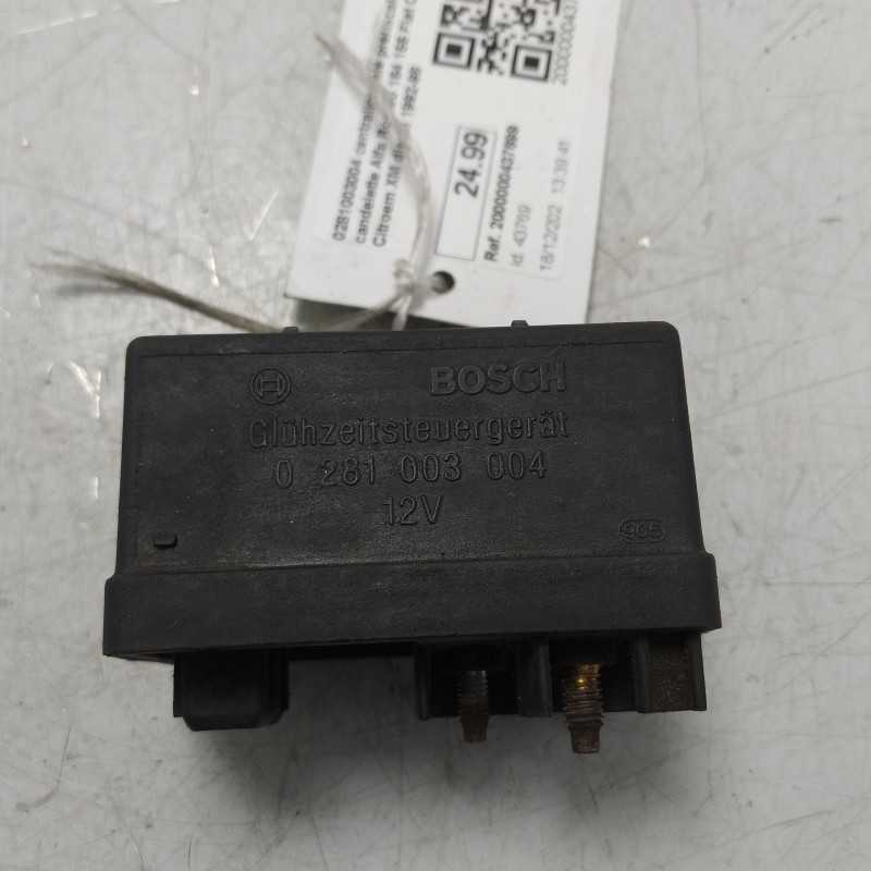 0281003004 centralina relè preriscaldamento candelette Alfa Romeo 164 155 Fiat Croma 154 Citroem XM diesel 1992-98