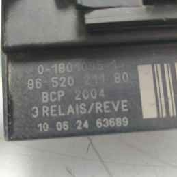 9652021180 centralina relè preriscaldamento candelette Peugeot 207 1.4 HDI 2011