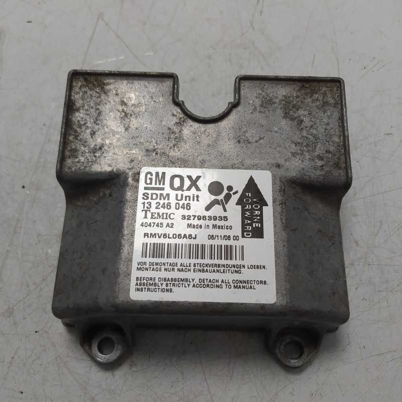 13246046 centralina airbag Opel Zafira B 1.6 B 69 KW 2007 Temic