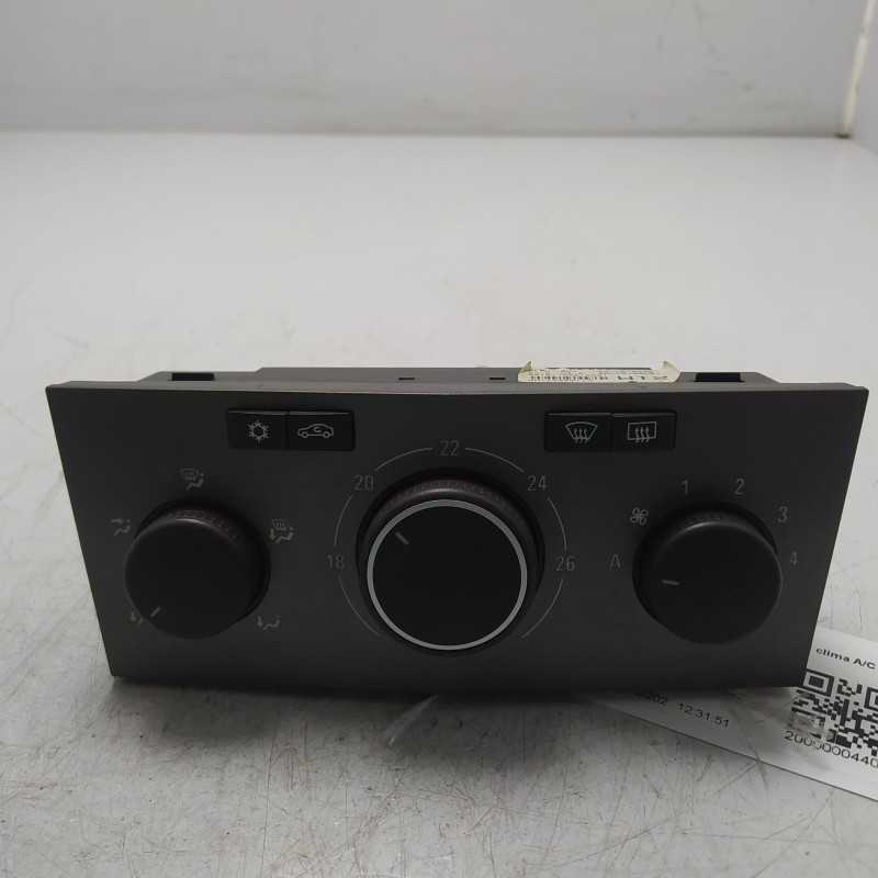13245119 pannello comandi clima A/C Opel Zafira B 1.6 B 69 KW 2007