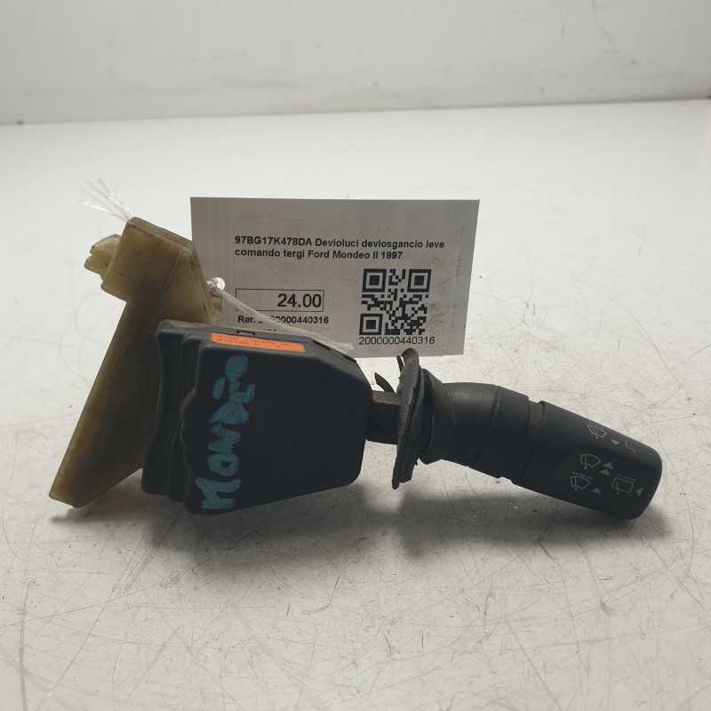 97BG17K478DA Devioluci deviosgancio leve comando tergi Ford Mondeo II 1997