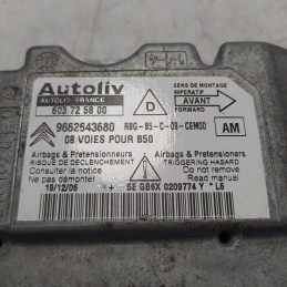 9662643680 centralina airbag Citroen C4 Coupè 1.6 hdi 2007