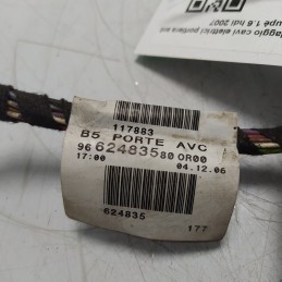 9662483580 cablaggio cavi elettrici portiera ant SX Citroen C4 Coupè 1.6 hdi 2007