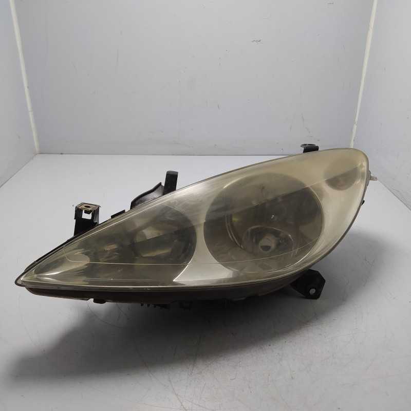 Faro fanale proiettore ant SX Peugeot 307 2001-06 da lucidare