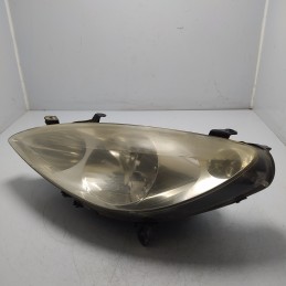 Faro fanale proiettore ant SX Peugeot 307 2001-06 da lucidare