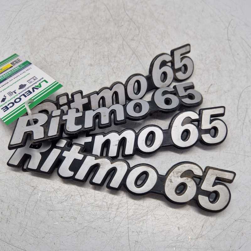 4xpz Logo stemma scritta fregio Fiat Ritmo 65 138 1978-88
