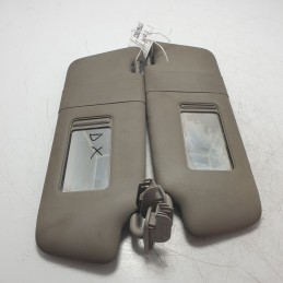 8E0857551 coppia alette pantine parasole SX DX Audi A4 MK2 B6 8E 1.9 TDI 2004