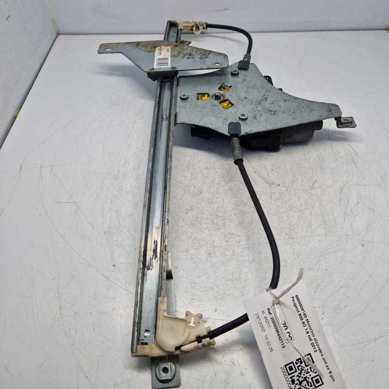 9688808180 Motorino alzavetro ant sx 6 pin Peugeot 508 8D 1.6 hdi 2012
