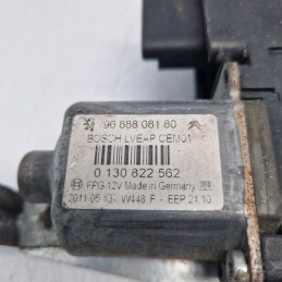 9688808180 Motorino alzavetro ant sx 6 pin Peugeot 508 8D 1.6 hdi 2012
