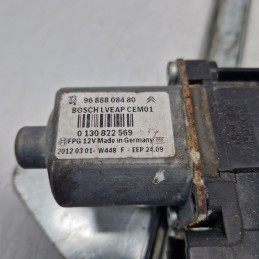 1619991880 Motorino alzavetro post sx 6 pin Peugeot 508 8D 1.6 hdi 2012 9688808480 0130822569