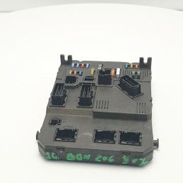 CENTRALINA ECU SCATOLA PORTAFUSIBILI BODY COMPUTER MODULO CONTROLLO PEUGEOT 206 SIEMENS BSI 9652474780