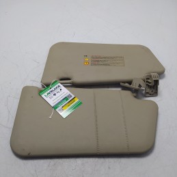 96401BC502 coppia alette pantine parasole SX DX Nissan Micra MK3 K12 1.0 B 16V 48 KW 2003-10